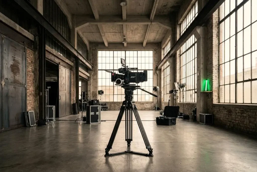 Comparativa de ambientes con distinta atmósfera visual en un loft industrial